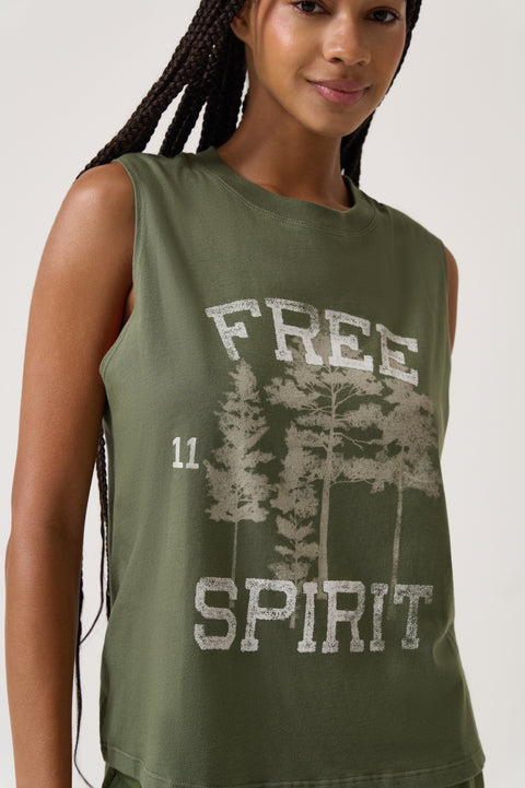 Free Spirit Vibe Cotton Tank