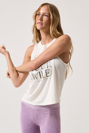 Find Your Wild Vibe Cotton Tank