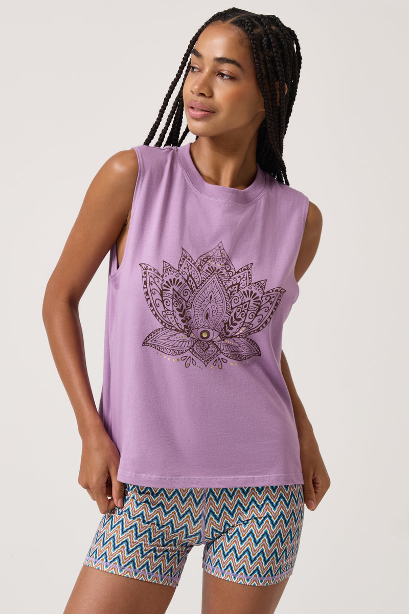 Lotus Vibe Cotton Tank