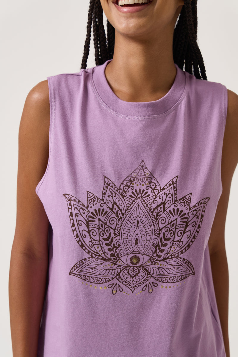 Lotus Vibe Cotton Tank