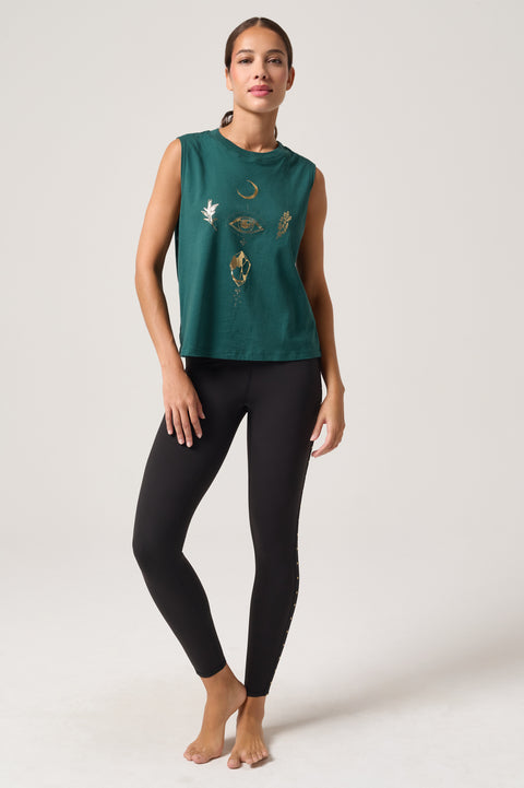 Moonlit Vibe Cotton Tank
