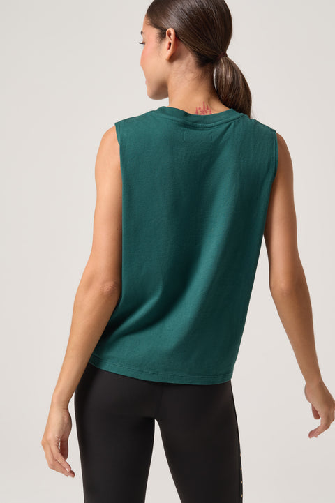Moonlit Vibe Cotton Tank