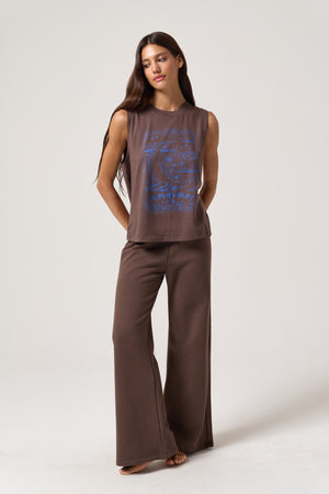 Mystic Moon Vibe Cotton Tank