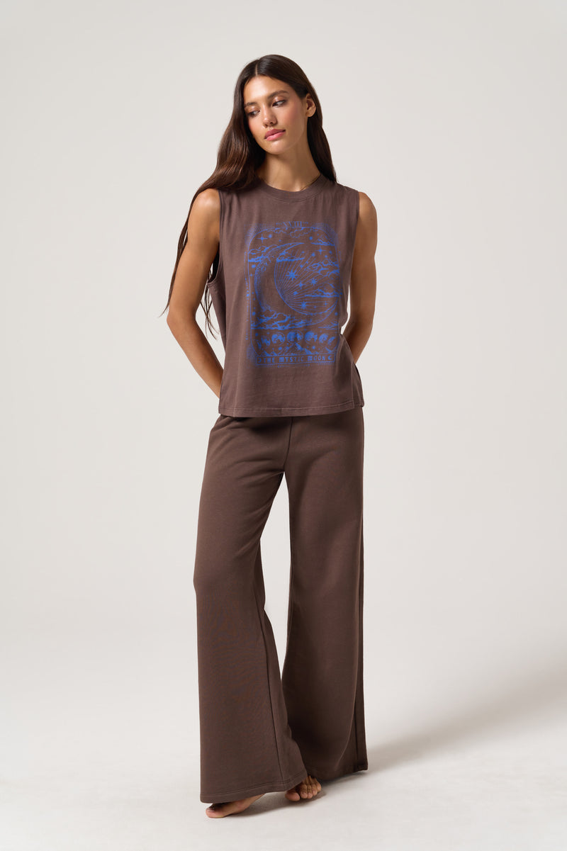 Mystic Moon Vibe Cotton Tank