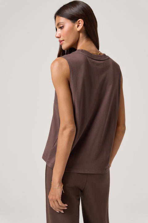 Mystic Moon Vibe Cotton Tank