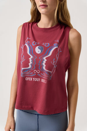 Open Your Mind Vibe Cotton Tank
