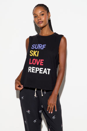 Surf Ski Love Vibe Tank