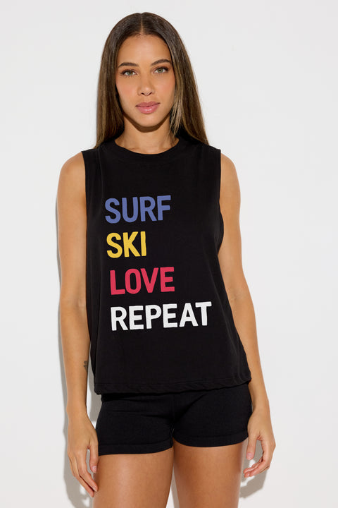 Surf Ski Love Vibe Tank