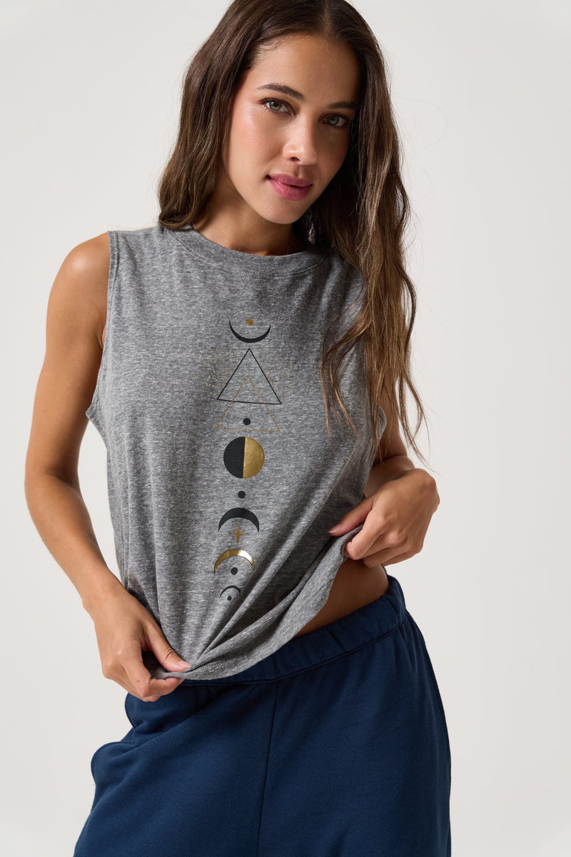 Sacred Phases Vibe Cotton Tank