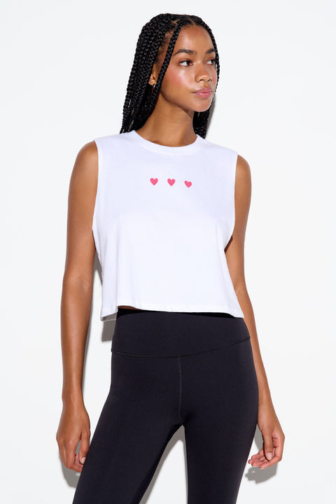 3 Of Hearts Spirit Crop Tank