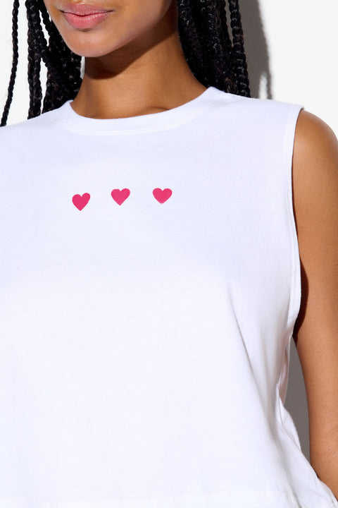 3 Of Hearts Spirit Crop Tank