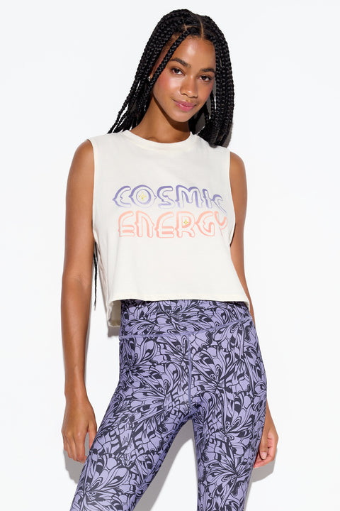 Cosmic Energy Spirit Crop Tank