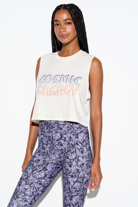 Cosmic Energy Spirit Crop Tank