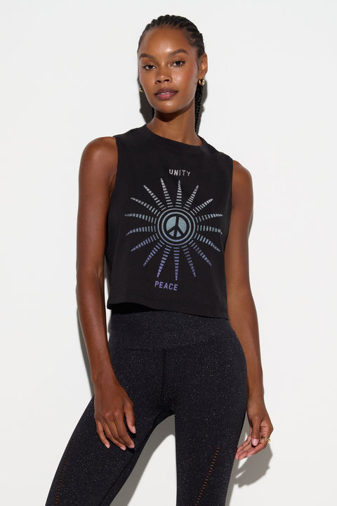 Emit Peace Spirit Crop Tank
