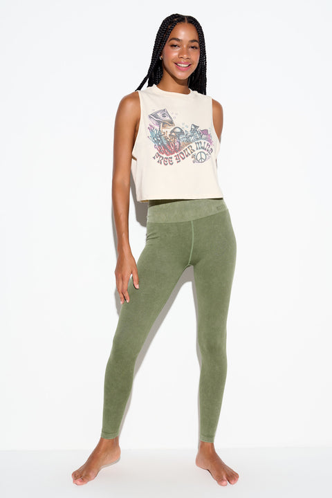 Free Mind Spirit Crop Tank