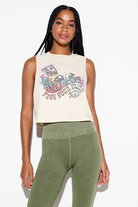 Free Mind Spirit Crop Tank