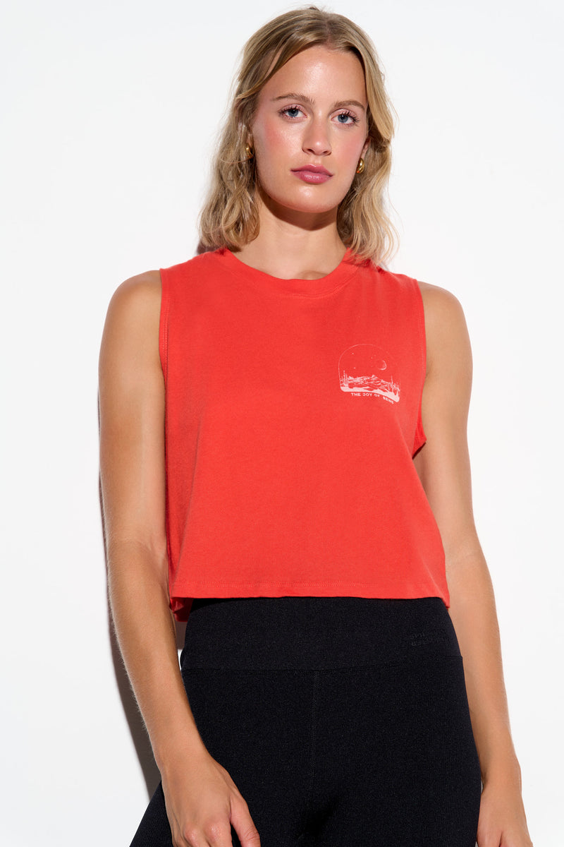 Joy Spirit Crop Tank
