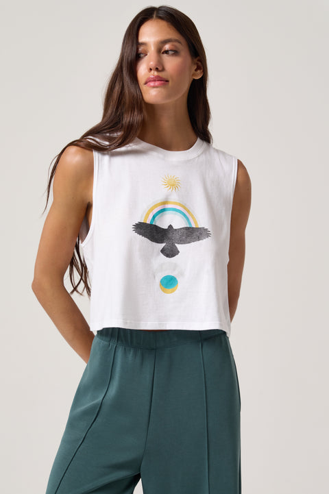 Sun Drifter Spirit Crop Tank