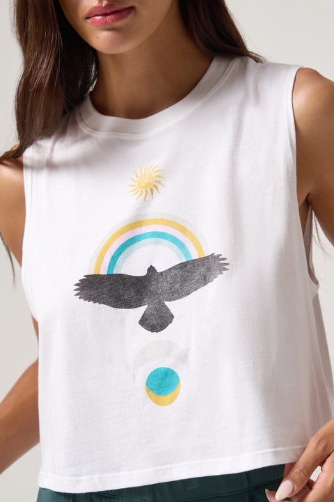 Sun Drifter Spirit Crop Tank