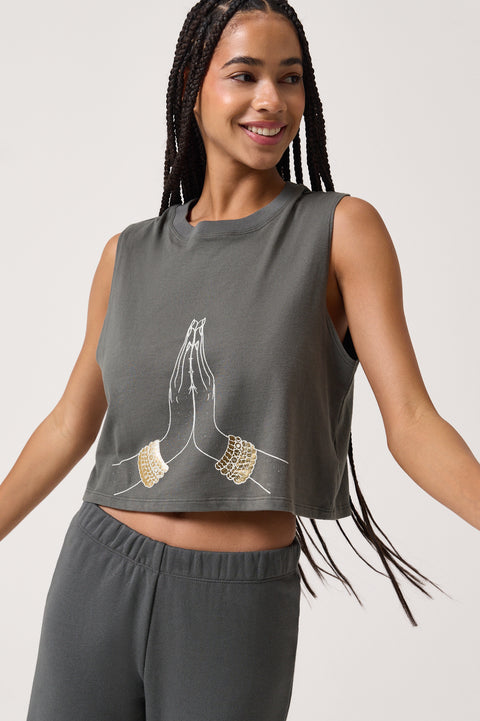 Sacred Peace Spirit Crop Tank