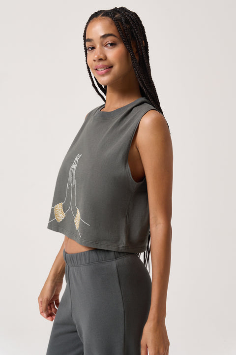 Sacred Peace Spirit Crop Tank