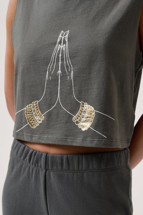 Sacred Peace Spirit Crop Tank