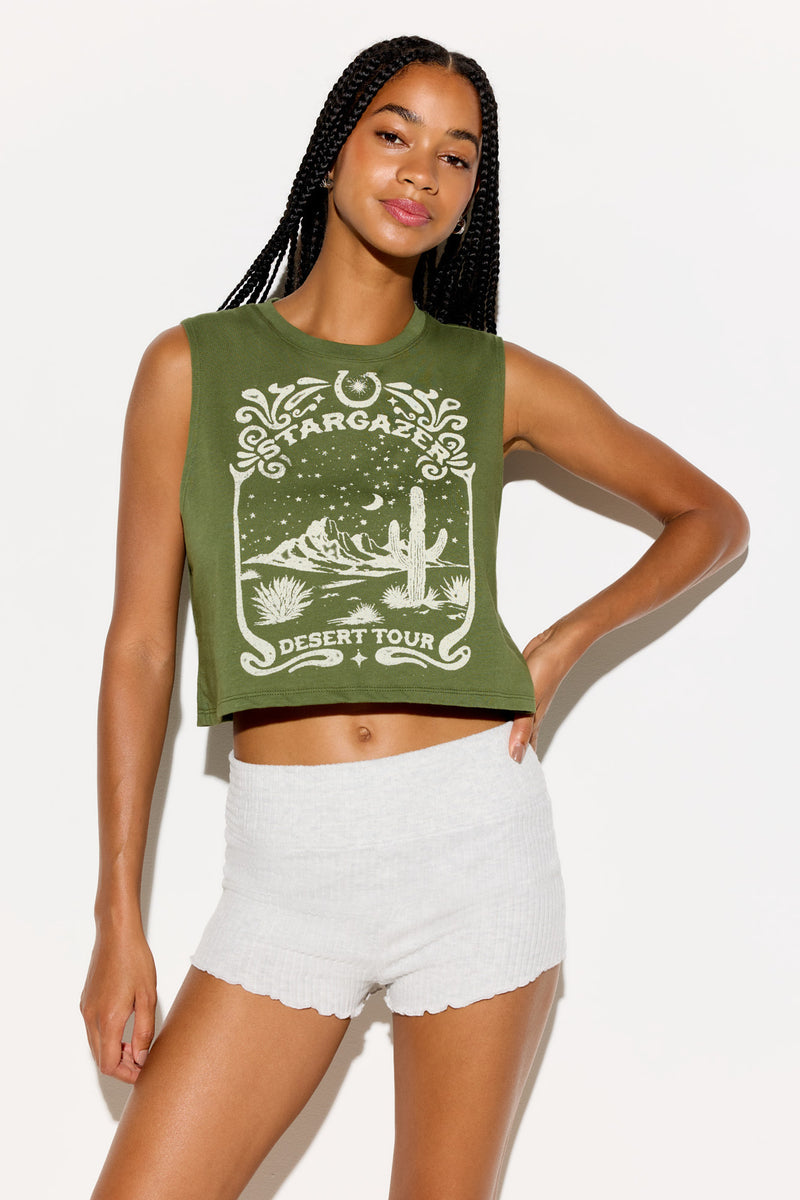 Stargazer Spirit Crop Tank