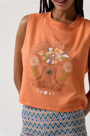 Watchful Spirit Crop Tank