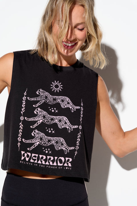 Warrior Love Spirit Crop Tank