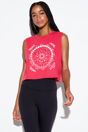 Zodiac Energy Spirit Crop Tank