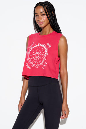 Zodiac Energy Spirit Crop Tank