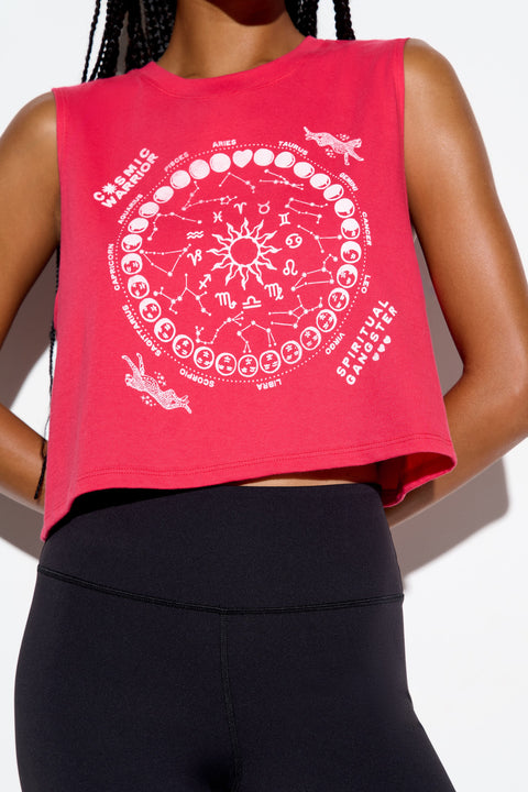Zodiac Energy Spirit Crop Tank
