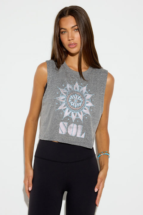 Spirit Cotton Crop Tank