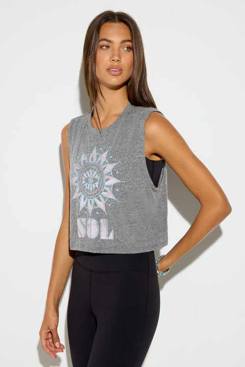 Spirit Cotton Crop Tank