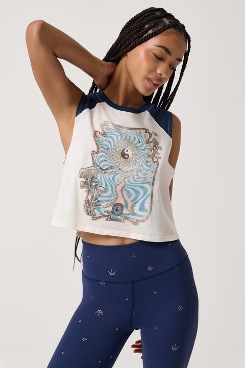 Cosmic Mirage Rally Crop Tank