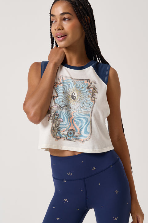 Cosmic Mirage Rally Crop Tank
