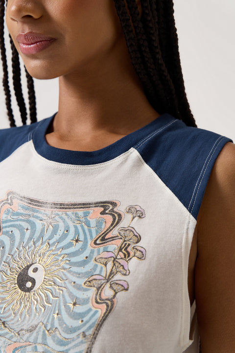 Cosmic Mirage Rally Crop Tank
