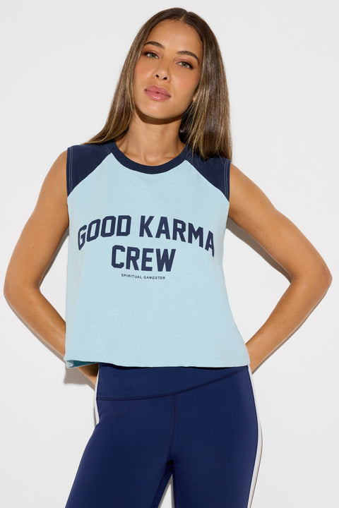 Good Karma Rally Crop Tank