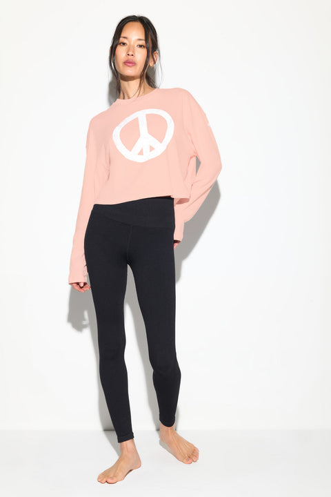 Peace Drew Top
