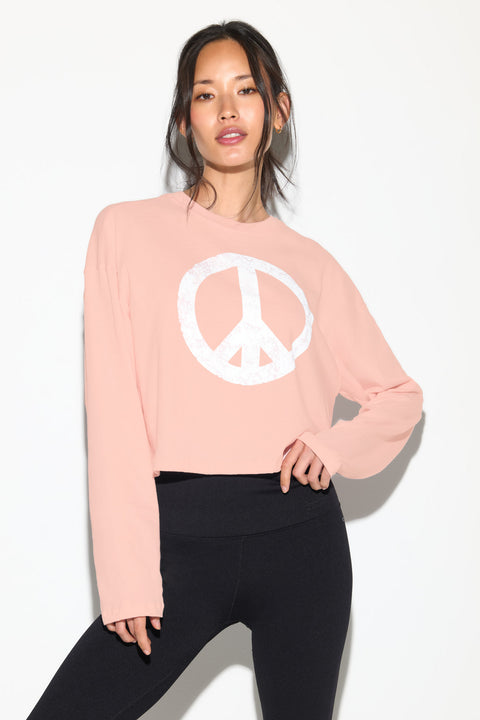 Peace Drew Top
