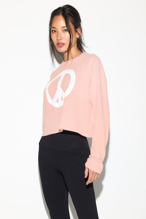 Peace Drew Top