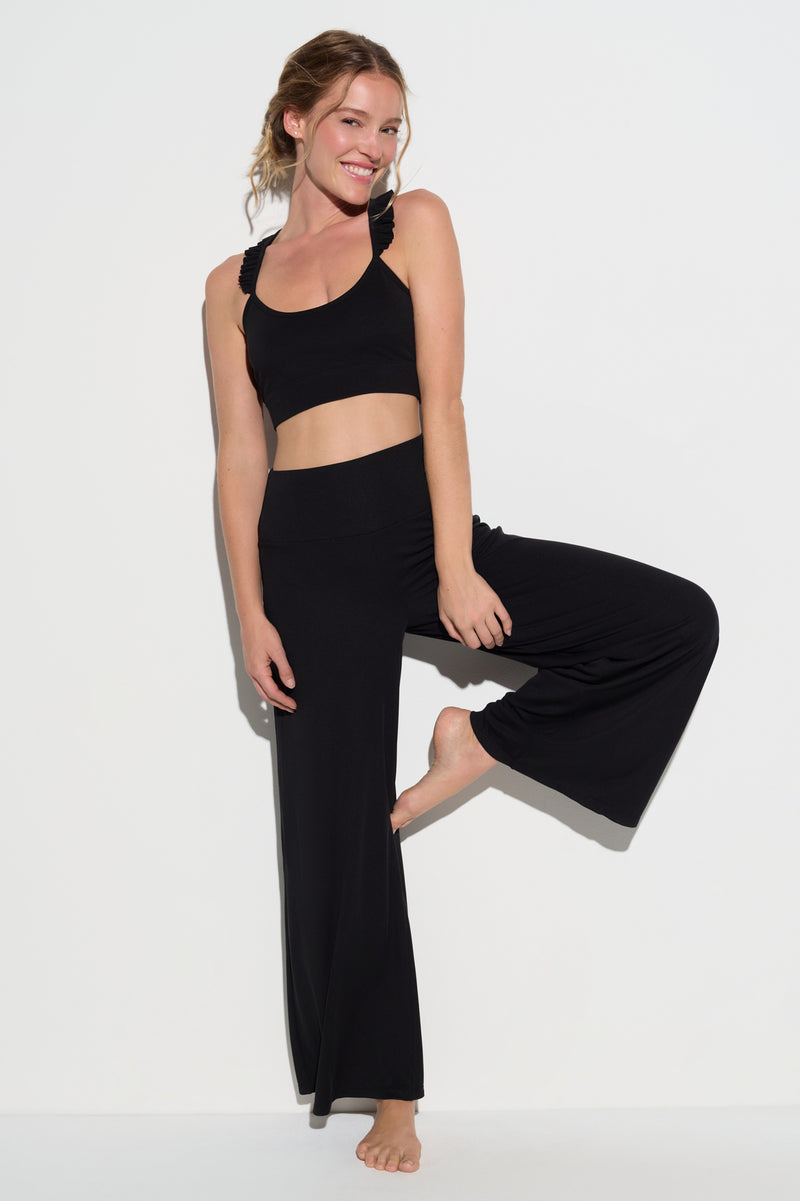 Zen Rib Journey Wide Leg Pant