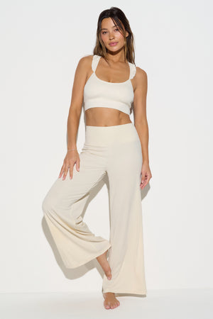 Zen Rib Sunny Ruffle Bralette