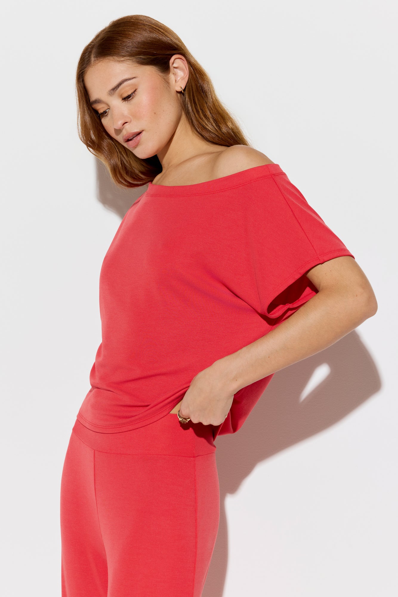 Zen Rib Asha Off The Shoulder Top | Spiritual Gangster