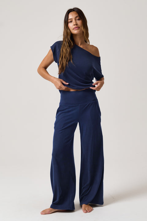 Zen Rib Asha Off The Shoulder Top