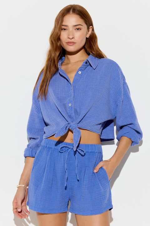 Willow Gauze Button Down Shirt