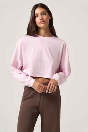 Wild Sierra Crop Long Sleeve Tee