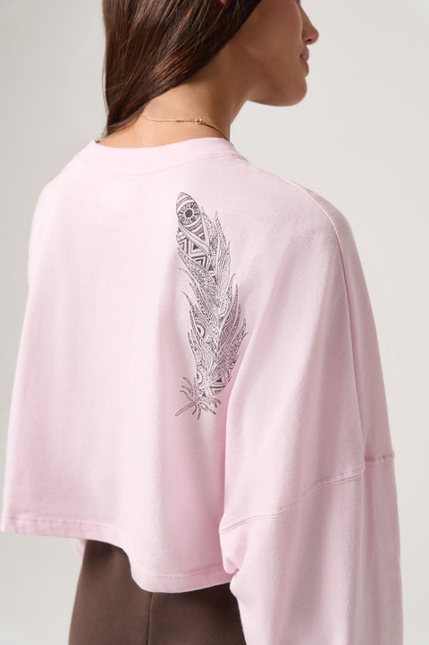 Wild Sierra Crop Long Sleeve Tee