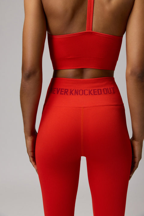 Calvin Klein Red Athletic Leggings for Women