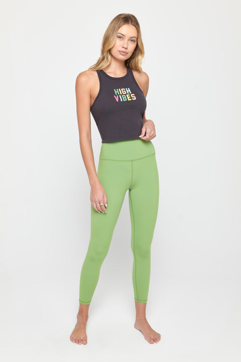 High Vibes Sienna Crop Tank